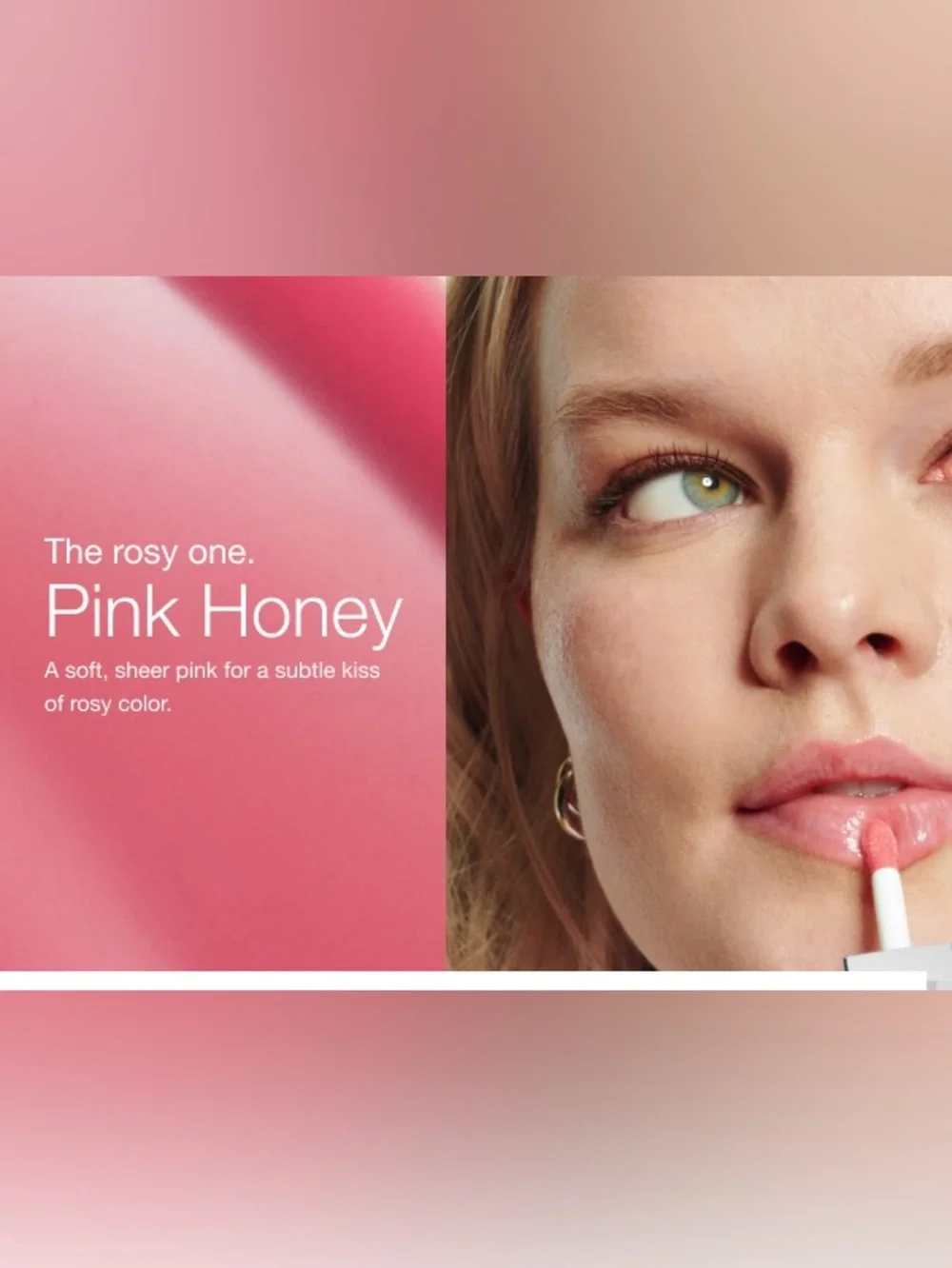 NEW✅ Clinique Pop Lip & Cheek Oil • Pink Honey • Glossy Hydrating Tint